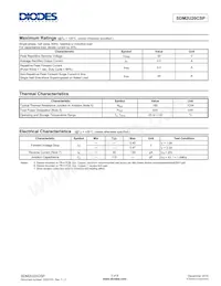 SDM2U20CSP-7 Datasheet Pagina 2