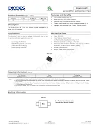 SDM2U20SD3-7 Datasheet Cover