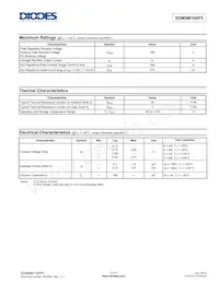 SDM8M100P5-13 Datasheet Page 2