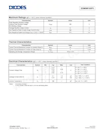 SDM8M100P5-13 Datenblatt Seite 2