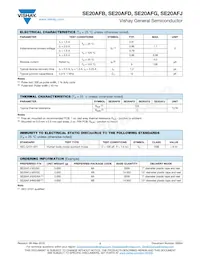 SE20AFGHM3/6A Datasheet Page 2