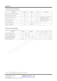 SJPA-D3 Datasheet Page 2