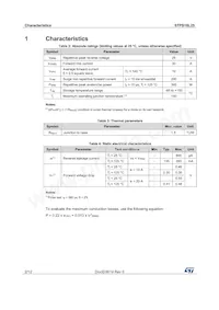 STPS10L25G-TR數據表 頁面 2