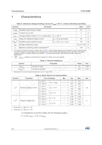 STPS120MF Datasheet Page 2