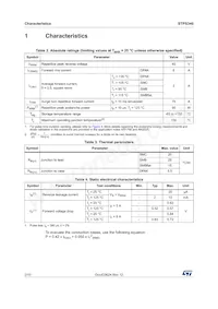 STPS340B-TR Datasheet Page 2