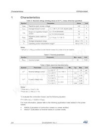 STPS3H100AF Datasheet Page 2