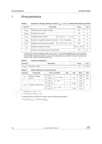 STPS8L30DEE-TR數據表 頁面 2