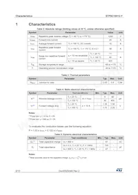 STPSC10H12GY-TR Datasheet Page 2