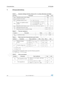 STPSC606G-TR Datasheet Page 2