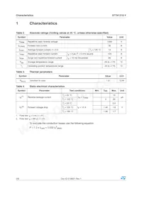 STTH1210DY Datasheet Page 2