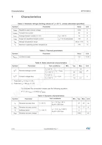 STTH15S12W Datasheet Page 2