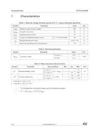 STTH31AC06SPF Datasheet Page 2