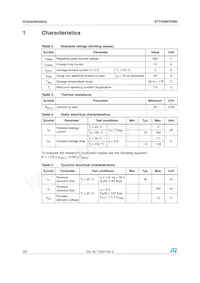 STTH3BCF060U Datasheet Page 2