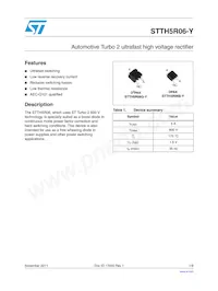 STTH5R06GY-TR Datasheet Cover