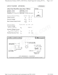 UES1102SM Datasheet Cover