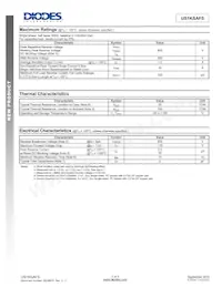 US1KSAFS-13 Datasheet Pagina 2