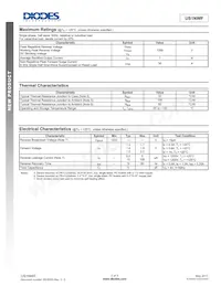US1NWF-7 Datasheet Pagina 2