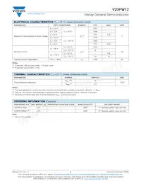 V20PW12HM3/I Datasheet Page 2