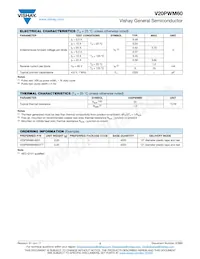 V20PWM60HM3/I Datasheet Page 2