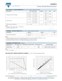 V2PM12-M3/H Datasheet Page 2