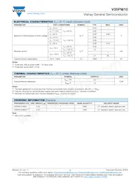 V35PW10HM3/I Datasheet Page 2