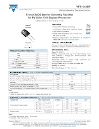 VFT1045BP-M3/4W Datasheet Cover