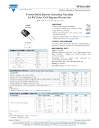 VFT4045BP-M3/4W Datasheet Cover