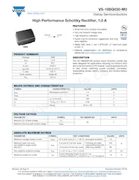 VS-10BQ030-M3/5BT Datasheet Cover