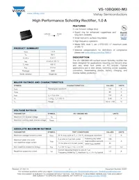 VS-10BQ060-M3/5BT Datasheet Cover