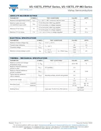 VS-10ETS08FPPBF Datasheet Page 2