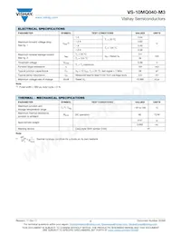 VS-10MQ040-M3/5AT Datasheet Page 2