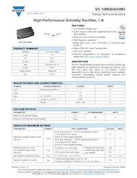 VS-10MQ040HM3/5AT Datasheet Cover