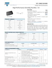 VS-10MQ100HM3/5AT Datasheet Cover
