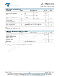 VS-15MQ040HM3/5AT Datasheet Page 2