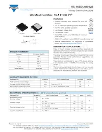 VS-16EDU06HM3/I Datasheet Cover