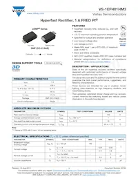 VS-1EFH01HM3/I Datasheet Cover