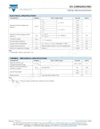 VS-20MQ060HM3/5AT Datasheet Page 2