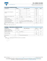 VS-20MQ100HM3/5AT Datasheet Page 2
