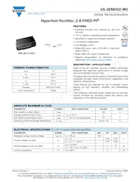 VS-2EMH02-M3/5AT Datasheet Cover