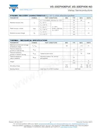 VS-30EPH06-N3 Datasheet Page 2