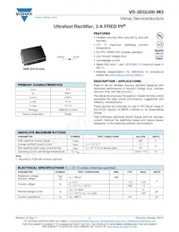 VS-3EGU06-M3/5BT Datasheet Cover