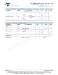 VS-8ETU04-N3 Datasheet Page 2