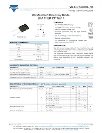VS-E4PU3006L-N3 Datasheet Cover
