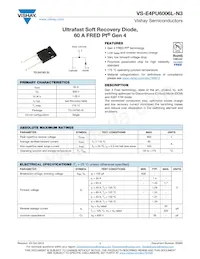 VS-E4PU6006L-N3 Datasheet Copertura