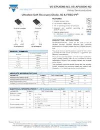VS-EPU6006-N3 Datasheet Cover