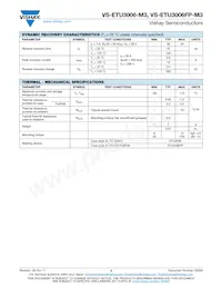 VS-ETU3006FP-M3R Datasheet Page 2