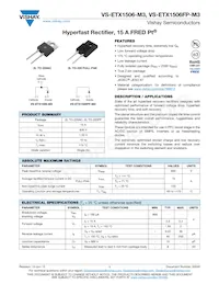 VS-ETX1506-M3 Datasheet Copertura