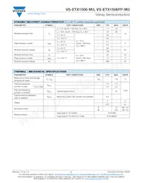 VS-ETX1506-M3 Datasheet Page 2