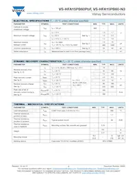 VS-HFA15PB60-N3 Datasheet Page 2