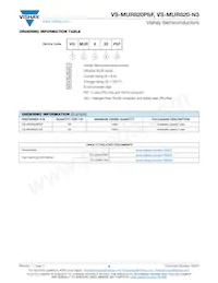 VS-MUR820-N3 Datasheet Pagina 6
